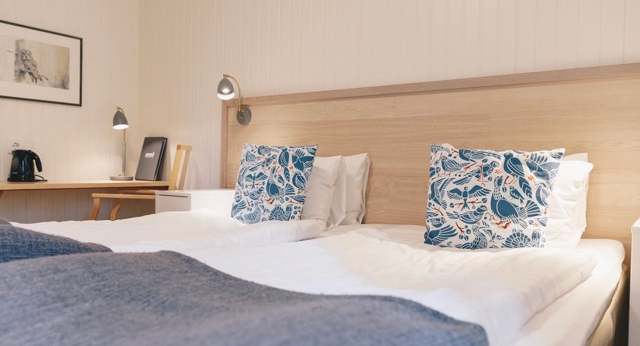 Accommodatie Zweden Najaar groepsreis voorbeeldkamer